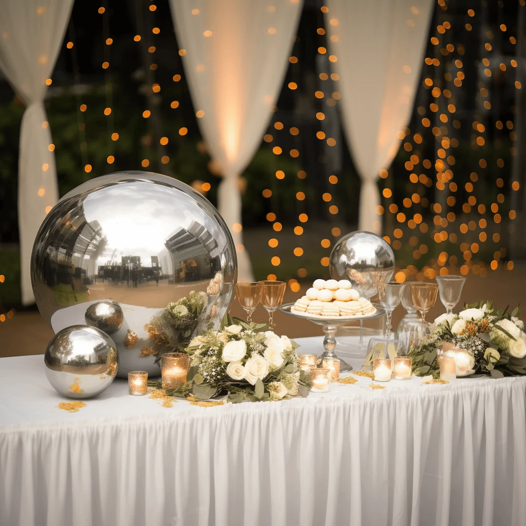 Stainless Steel Gazing Globe Mirror Ball 20" Reflective Shiny Hollow Sphere Silver - Outdoor Garden Décor - Image 6