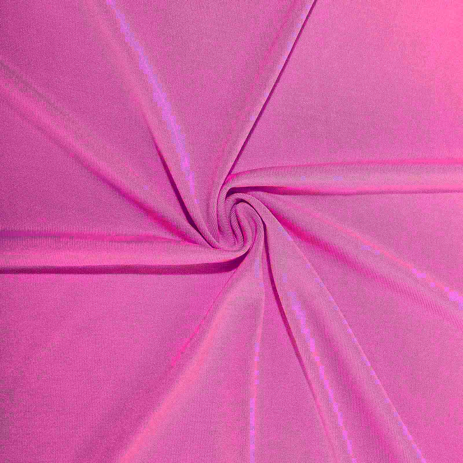 Stretch Spandex Folding Chair Cover Fuchsia - Durable 160GSM Fitted Slipcover - Image 7