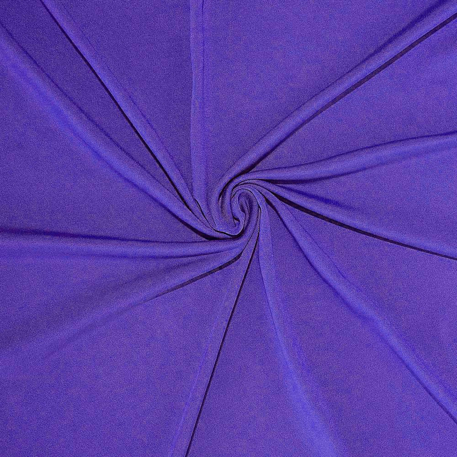 Stretch Spandex Folding Chair Cover Purple - Durable 160GSM Fitted Slipcover - Image 6