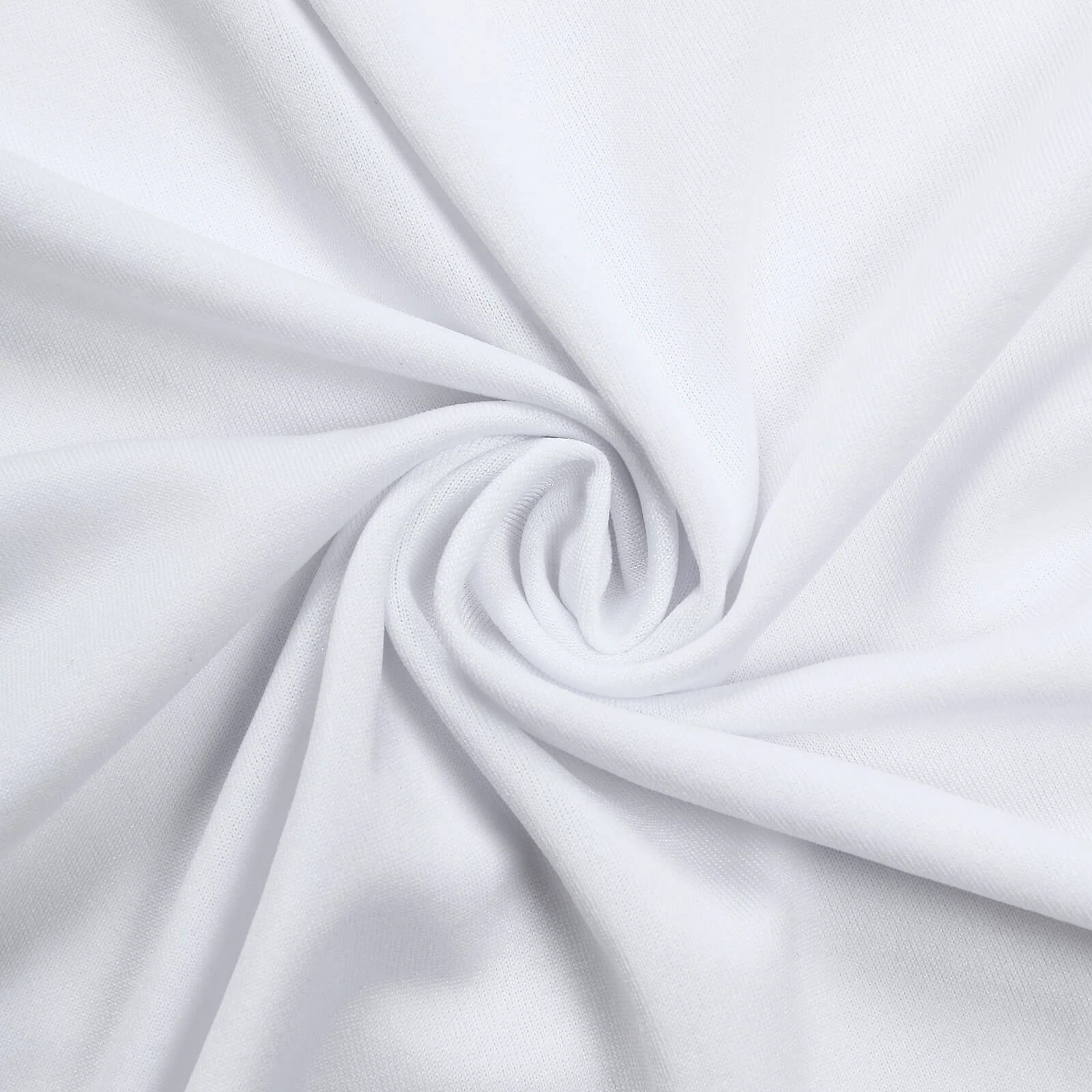 Stretch Spandex Folding Chair Cover White - Durable 160GSM Fitted Slipcover for Weddings & Events - Image 7