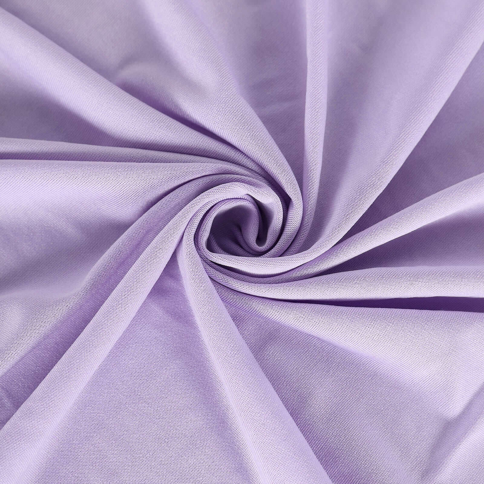 Stretch Spandex Rectangle Tablecloth 6ft Lavender Lilac - Wrinkle Free Fitted Table Cover - Image 8
