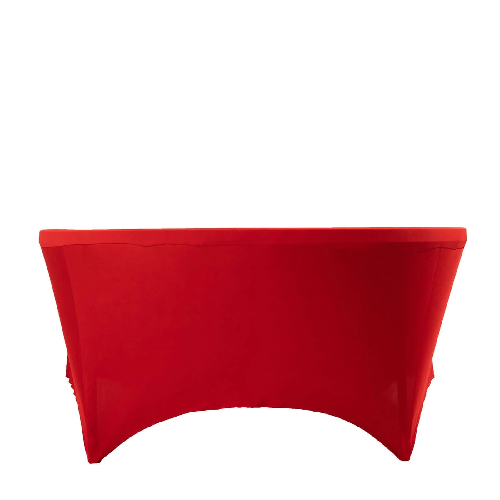 Stretch Spandex Round Tablecloth 6ft Red - Easy to Maintain Form-Fitting Table Cover - Image 7
