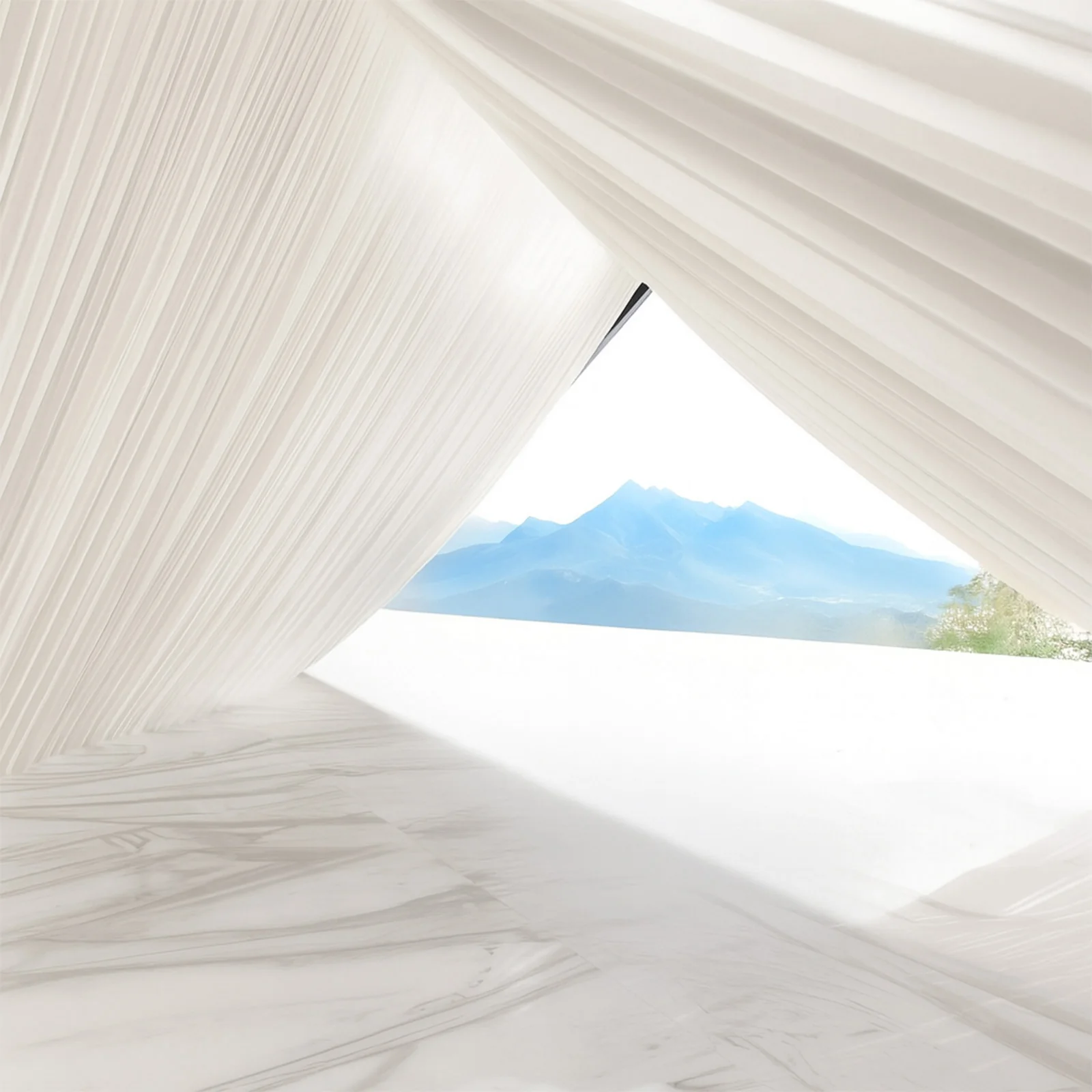Stretch Spandex Tent Ceiling Drape – 25ft x 36ft, Ivory 180GSM Wrinkle-Free Fabric Ceiling Liner with Pole Pockets, Premium - Image 3