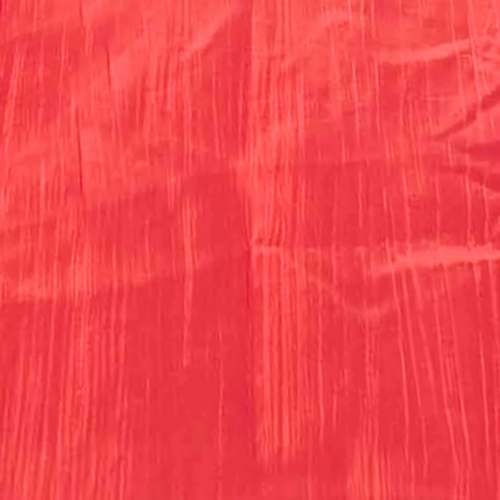 Taffeta Rectangle Tablecloth 90"x132" Red with Accordion Crinkle Design - Seamless Finish - Image 8