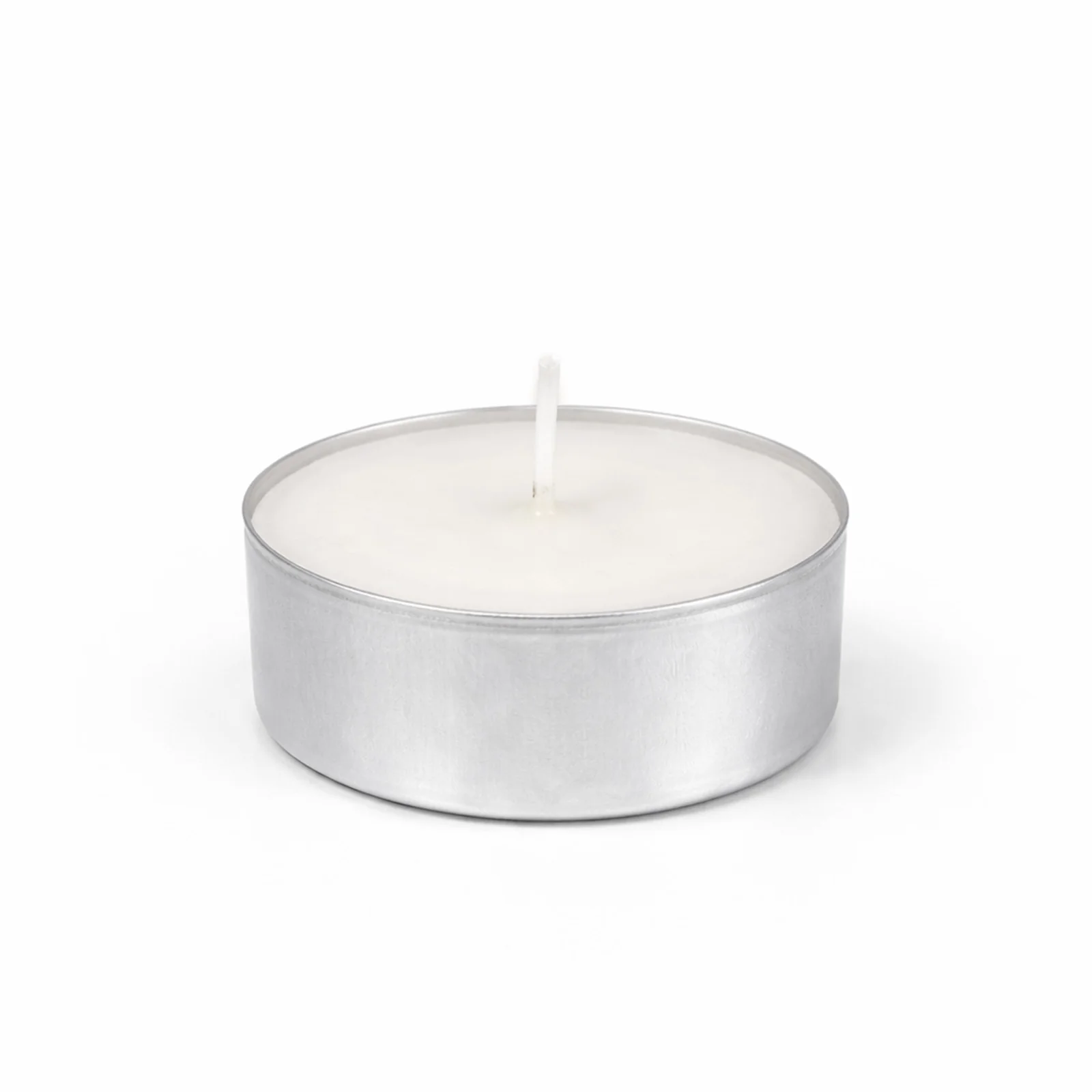 125 Pack Unscented White Tealight Candles – 5 Hour Clean Burning, Smokeless Cotton Wick in Metal Cups - Image 2