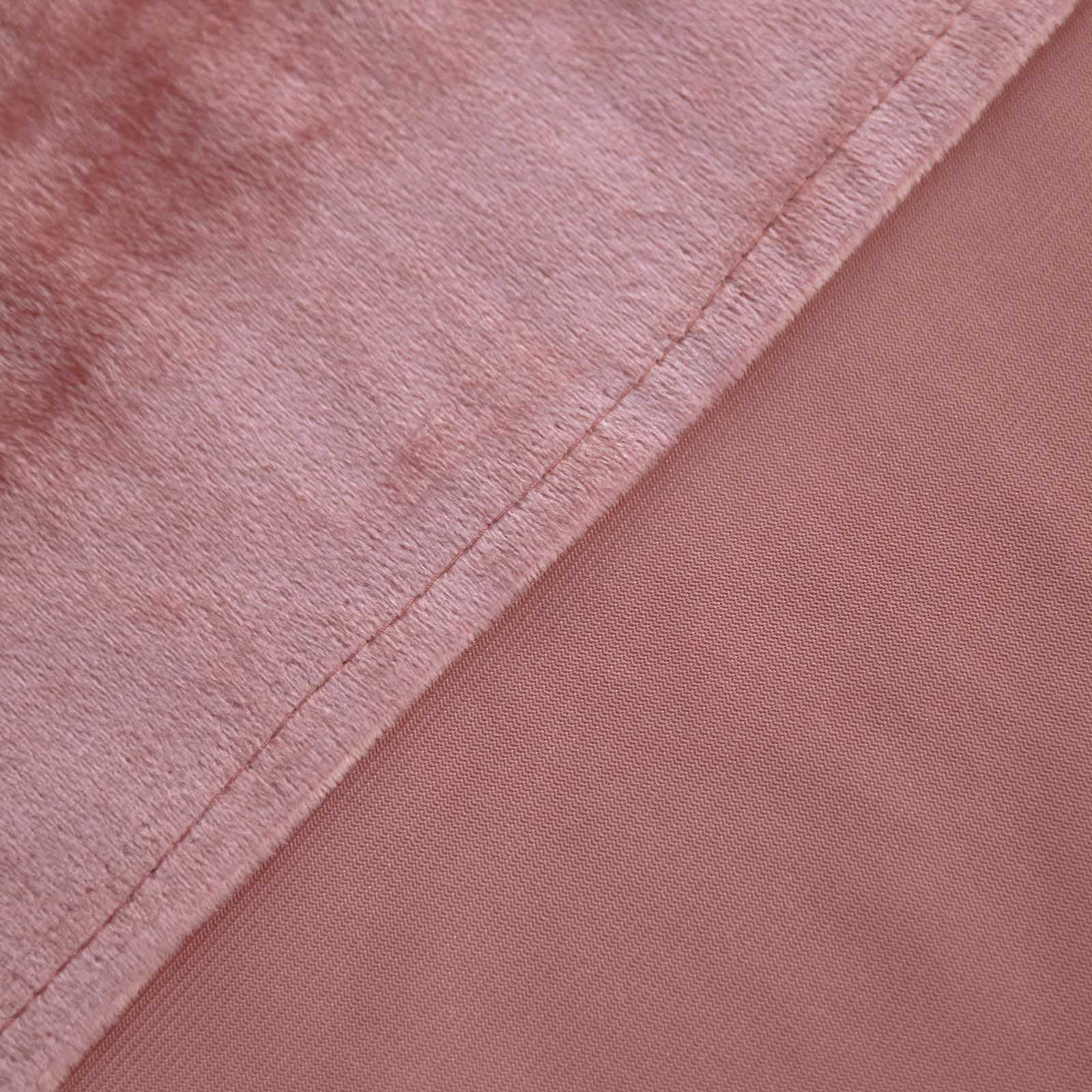 Velvet Chiavari Chair Back Slipcover Dusty Rose - Smooth Solid Back Chair Cover Cap - Image 8