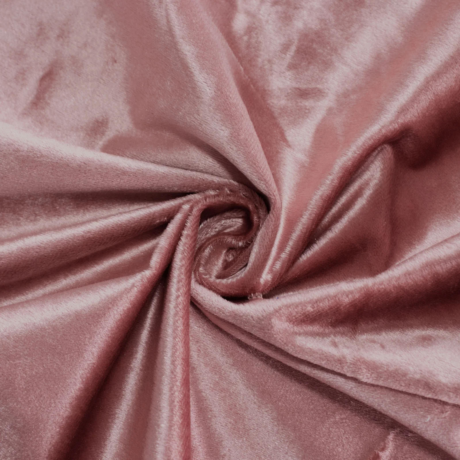 Premium Velvet Round Tablecloth 132" Dusty Rose - Soft & Reusable Table Cover - Image 8