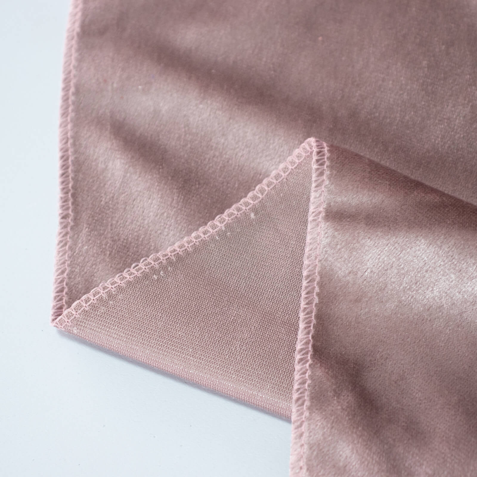 Premium Velvet Round Tablecloth 132" Mauve Cinnamon Rose - Soft & Reusable Table Cover - Image 6