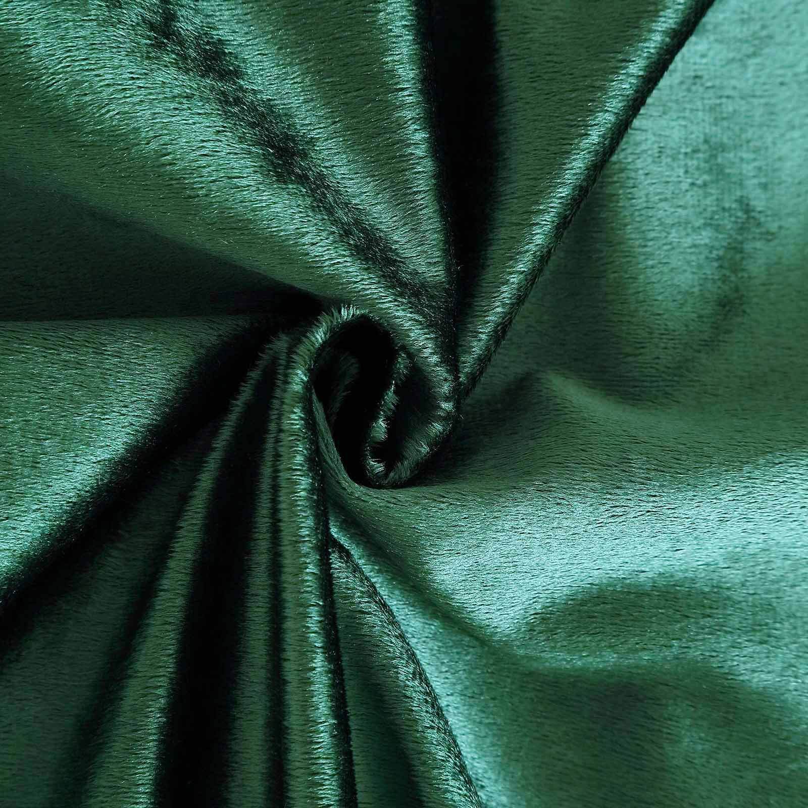 Velvet Table Overlay 72"x72" Hunter Emerald Green - Soft Finish Tablecloth Topper - Image 10