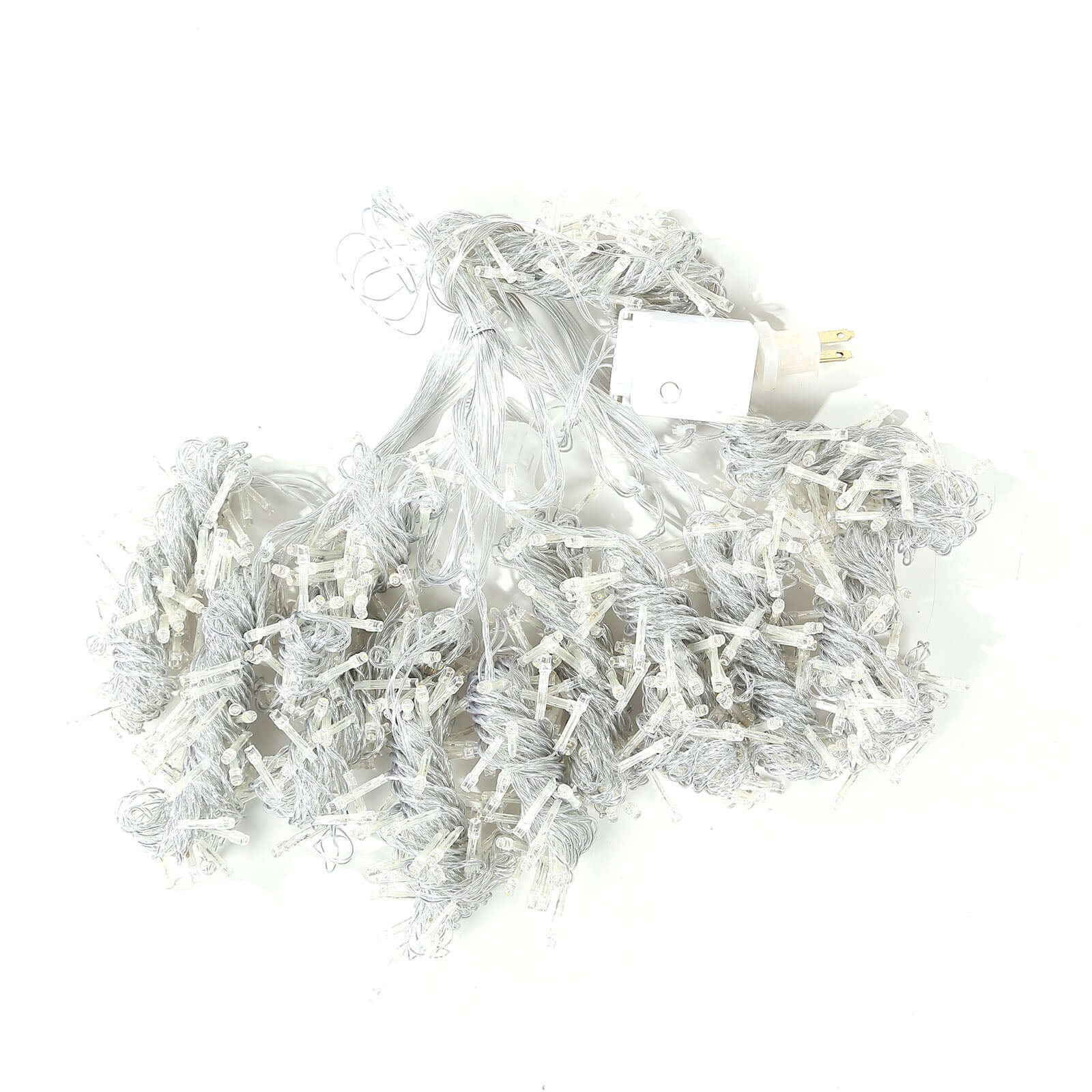 Warm White 600 LED Curtain String Lights with 8 Modes & Inline Memory Controller, Plug In Connectable Twinkle Fairy Lights - 10ft x 20ft - Image 6