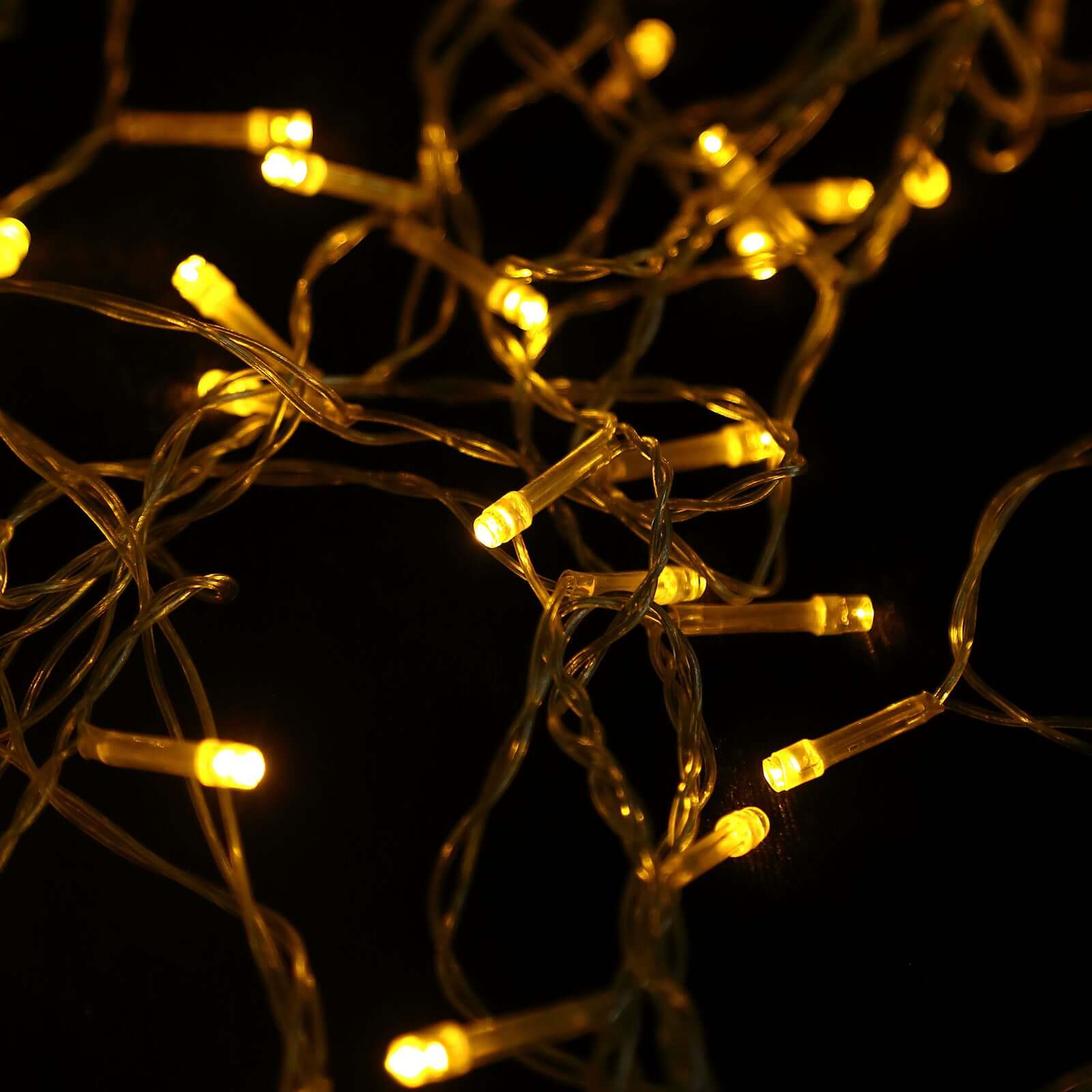 Warm White 600 LED Curtain String Lights with 8 Modes & Inline Memory Controller, Plug In Connectable Twinkle Fairy Lights - 10ft x 20ft - Image 8