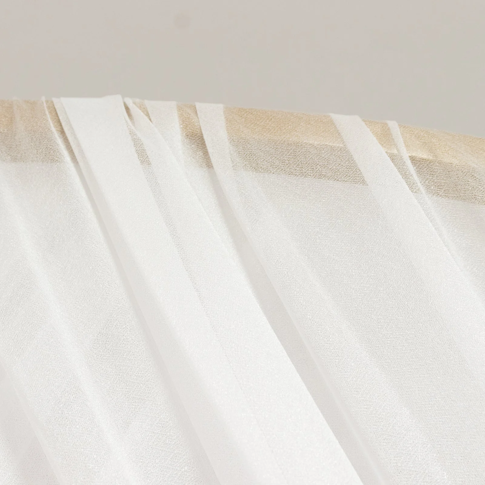Sheer Wedding Arch Drape – 5ftx32ft White Sheer Curtain Backdrop, Ceiling Drapery Panel - Image 6