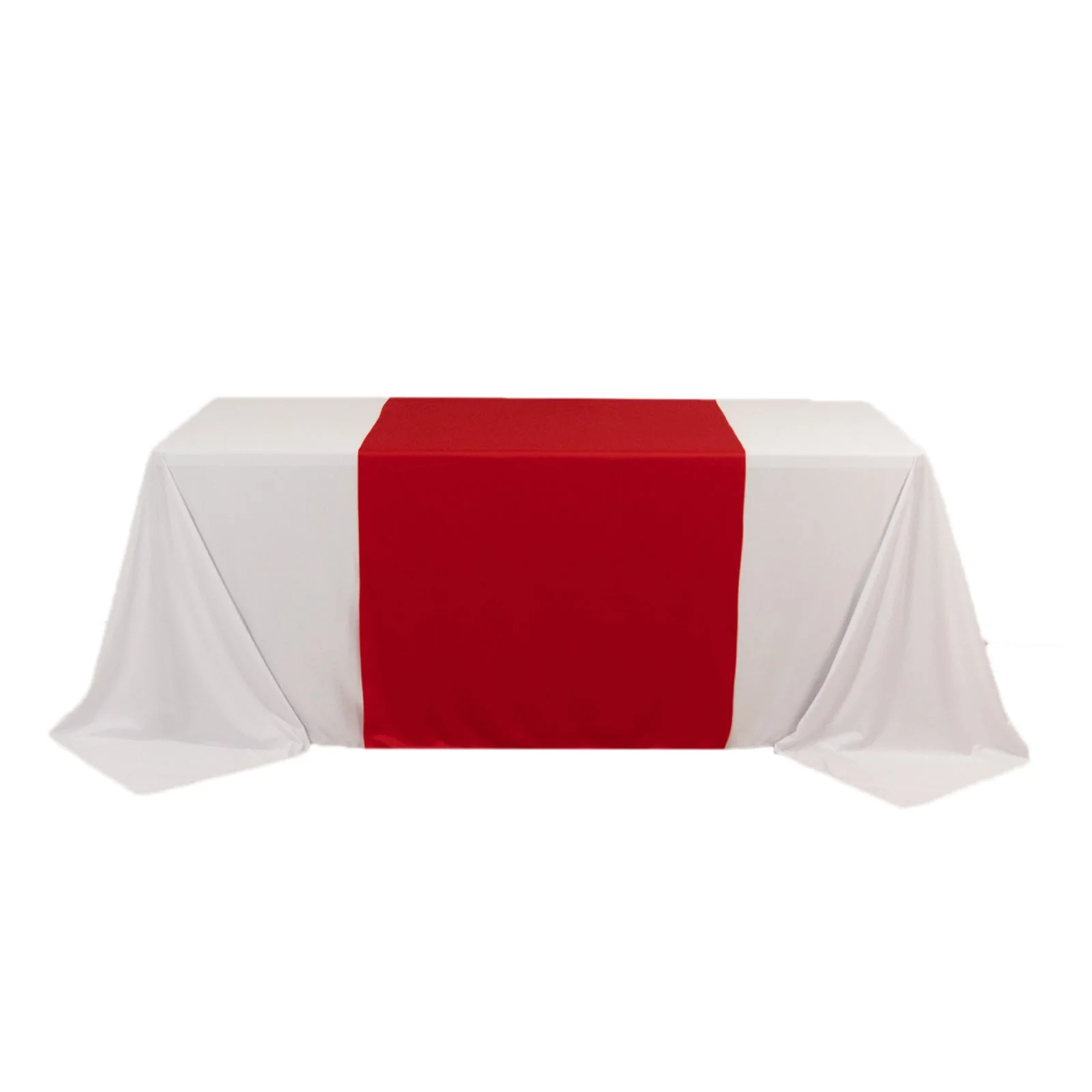 Wide Premium Polyester Table Runner 36"x72" Red - Sublimation Printable Blank Banner - Image 6
